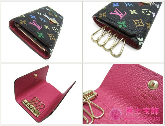(LOUIS VUITTON)ルイヴィトンコピー ヴィトン マルチカラー LV 4連キーケース ミュルティクレ4 M93732